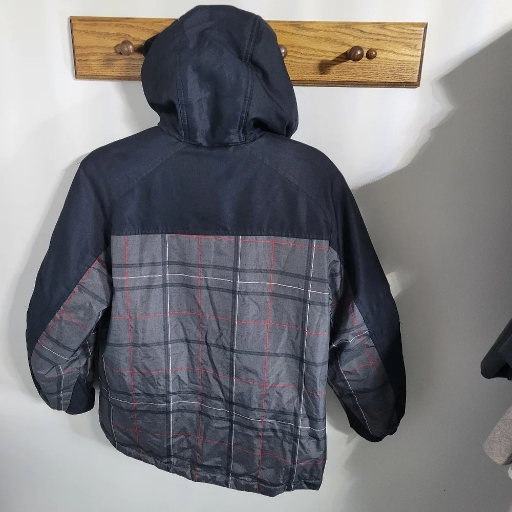 ZeroXposur Snow Plaid Winter Jacket, Size M 10 / 12